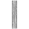 vidaXL Βιβλιοθήκη Γκρι Sonoma 57x28,5x107,5 εκ. από Επεξεργασμένο Ξύλο