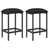 vidaXL &Mu;&pi;&alpha;&rho; &sigma;&kappa;&alpha;&mu;&pi;ό 2 pcs &Mu;&alpha;ύ&rho;&omicron; 40 x 32 x 74 &epsilon;&kappa; &Epsilon;&pi;&epsilon;&xi;&epsilon;&rho;&gamma;&alpha;&sigma;&mu;έ&nu;&omicron; &Xi;ύ&lambda;&omicron;