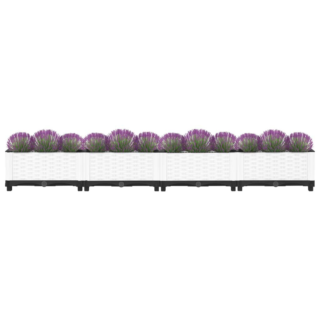 vidaXL Ζαρντινιέρα 160 x 40 x 23 εκ. από Πολυπροπυλένιο