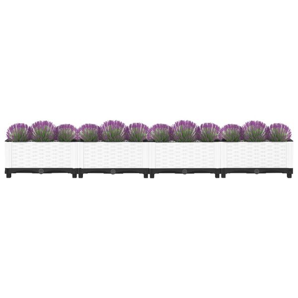 vidaXL Ζαρντινιέρα 160 x 40 x 23 εκ. από Πολυπροπυλένιο