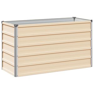 vidaXL &Upsilon;&psi;&omega;&mu;έ&nu;&omicron; &Kappa;&rho;&epsilon;&beta;ά&tau;&iota; &Kappa;ή&pi;&omicron;&upsilon; &Epsilon;&lambda;&epsilon;&phi;&alpha;&nu;&tau;ό&delta;&omicron;&nu;&tau;&omicron; 100 x 40 x 55 cm