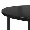 vidaXL Σετ βοηθητικά τραπεζάκια 2 pcs Μαύρη δρυς 50 x 50 x 50 cm