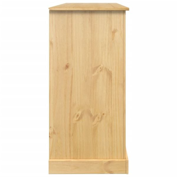 vidaXL Κάβα Κρασιών Corona 107,5x51x105,5 εκ. από Μασίφ Ξύλο Πεύκου