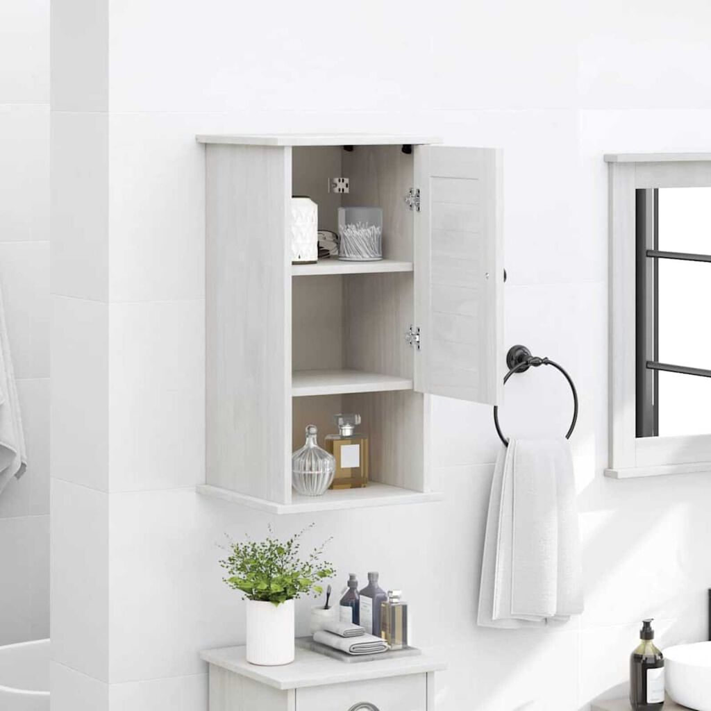 vidaXL Τοίχου Ντουλάπα Μπάνιου VIGO Λευκό 37 x 34 x 71.5 εκ.