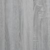 vidaXL Βιβλιοθήκη Γκρι Sonoma 102x30x141,5 εκ. από Επεξεργασμένο Ξύλο
