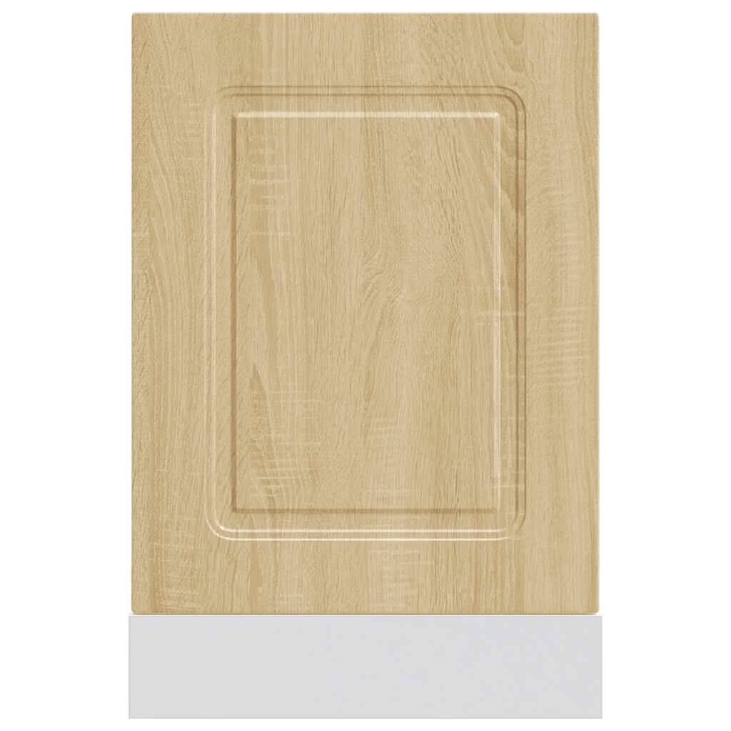 vidaXL Πίνακας πλυντηρίου πιάτων "Kalmar" Sonoma Oak 45x1,5x67 cm