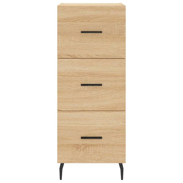 vidaXL Ντουλάπι Sonoma Δρυς 34,5x34x90 εκ. από Επεξεργασμένο Ξύλο