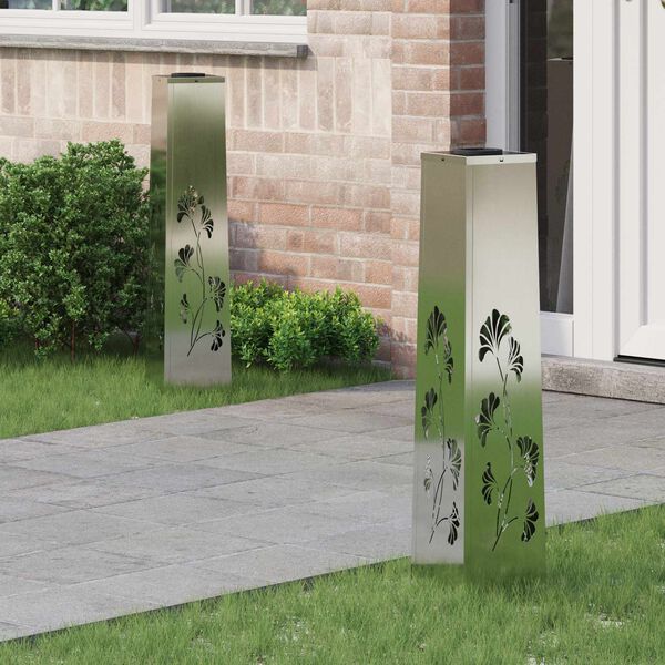 vidaXL &Eta;&lambda;&iota;&alpha;&kappa;ό LED &Phi;&omega;&sigmaf; &Delta;&rho;ό&mu;&omicron;&upsilon; 2 pcs &Sigma;&kappa; rusty &Gamma;&alpha;&lambda;&beta;&alpha;&nu;&iota;&sigma;&mu;έ&nu;&omicron;