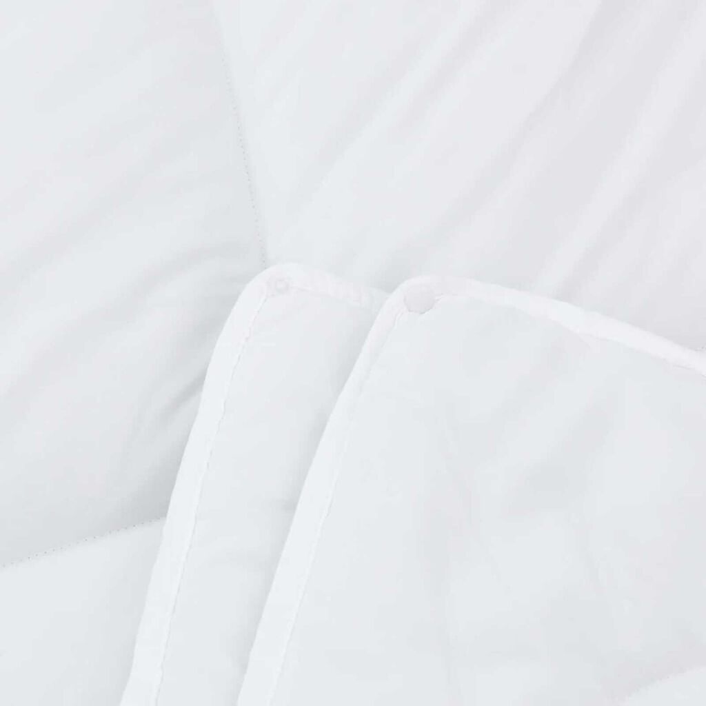 vidaXL Πάπλωμα Άλλο με μαξιλάρι 3 pcs Λευκό 240 x 220 cm Μικροΐνες