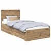 vidaXL &Sigma;&kappa;&epsilon;&lambda;&epsilon;&tau;ό&sigmaf; &Kappa;&rho;&epsilon;&beta;&alpha;&tau;&iota;&omicron;ύ Artisan Oak 100 x 200 cm &Epsilon;&pi;&epsilon;&xi;&epsilon;&rho;&gamma;&alpha;&sigma;&mu;έ&nu;&omicron; &Xi;ύ&lambda;&omicron;