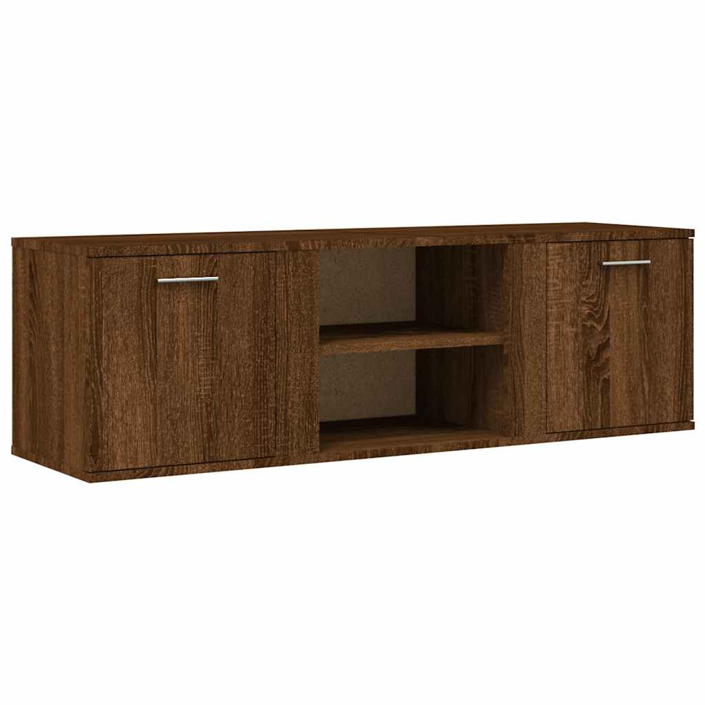 vidaXL Έπιπλο Τηλεόρασης Καφέ Δρυς 120x34x37 εκ. Επεξ. Ξύλο