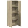 vidaXL Αρχειοθήκη Sonoma Δρυς 60x32x153 εκ. από Επεξεργασμένο Ξύλο