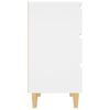 vidaXL Συρταριέρα Λευκή 60 x 35 x 69 εκ. από Μοριοσανίδα