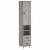 vidaXL &Mu;&pi;&omicron;&upsilon;&phi;έ&sigmaf; Sonoma &Gamma;&kappa;&rho;&iota; 34,5 x 34 x 180 &epsilon;&kappa;. &alpha;&pi;ό &Epsilon;&pi;&epsilon;&xi;&epsilon;&rho;&gamma;&alpha;&sigma;&mu;έ&nu;&omicron; &Xi;ύ&lambda;&omicron;