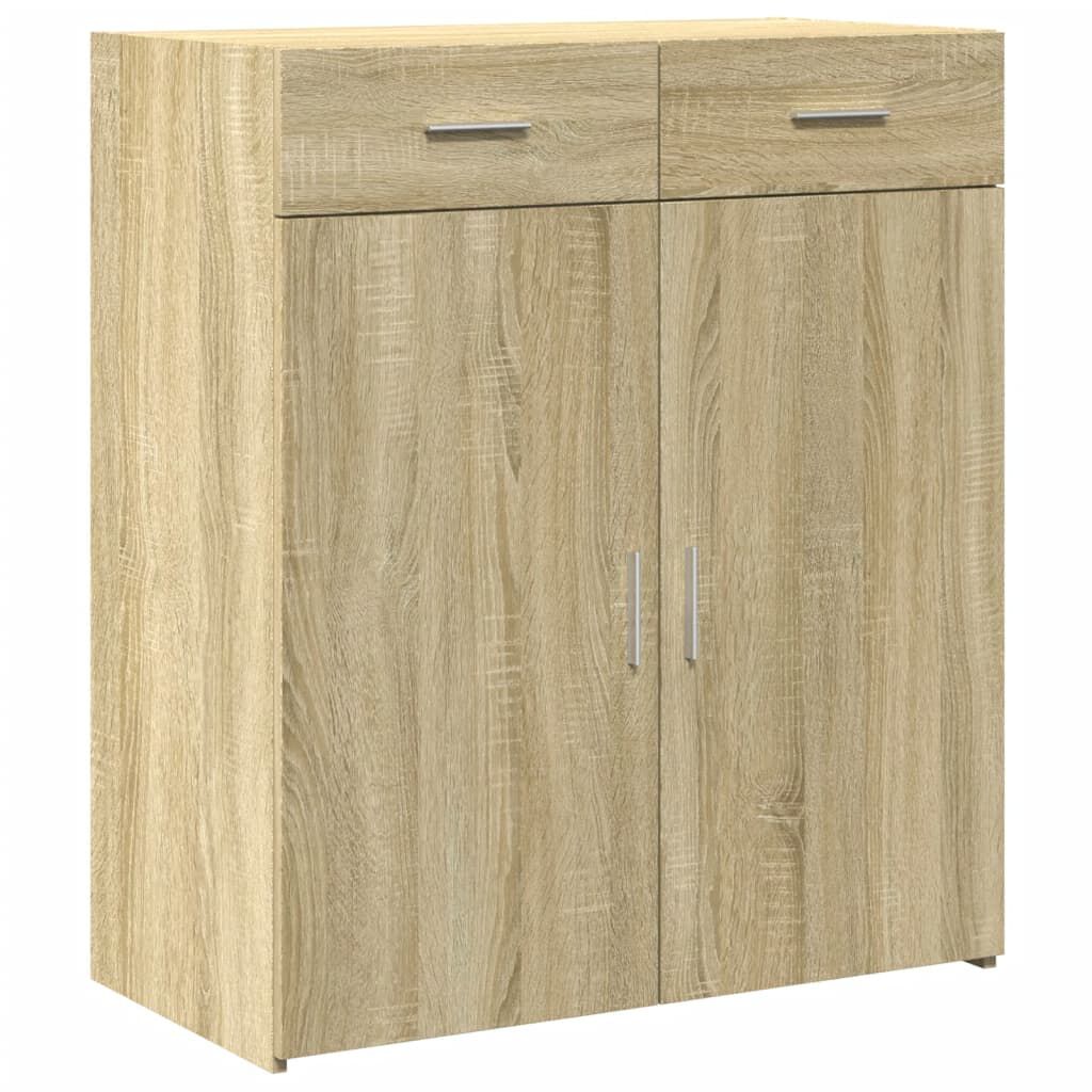 vidaXL Ντουλάπι Sonoma Δρυς 80x42,5x93 εκ. από Επεξεργασμένο Ξύλο