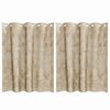 vidaXL &Beta;&epsilon;&lambda;&omicron;ύ&delta;&iota;&nu;&epsilon;&sigmaf; &Kappa;&omicron;&upsilon;&rho;&tau;ί&nu;&epsilon;&sigmaf; 2 pcs &Kappa;&rho;&epsilon;&mu; 140 x 140 cm &Beta;&epsilon;&lambda;&omicron;ύ&delta;&omicron;