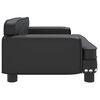 vidaXL Καναπές Παιδικός Μαύρος 70 x 45 x 30 εκ. από Συνθετικό Δέρμα