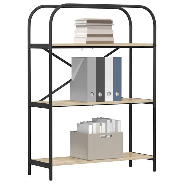 vidaXL &Rho;ά&phi;&iota; &Beta;&iota;&beta;&lambda;ί&omega;&nu; &Delta;&rho;ύ&sigmaf; Sonoma 80 x 30 x 109 &epsilon;&kappa; &Epsilon;&pi;&epsilon;&xi;&epsilon;&rho;&gamma;&alpha;&sigma;&mu;έ&nu;&omicron; &xi;ύ&lambda;&omicron;