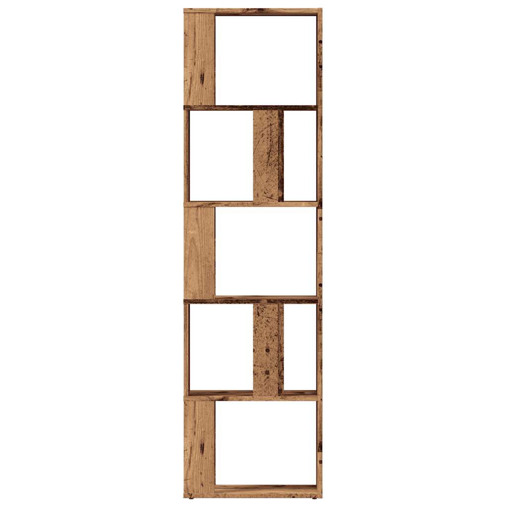 vidaXL Ντουλάπι βιβλίων Παλιό ξύλο 45x24x159 cm Κατασκευασμένο ξύλο