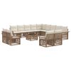 vidaXL &Sigma;&epsilon;&tau; &Kappa;&alpha;&nu;&alpha;&pi;έ &Kappa;ή&pi;&omicron;&upsilon; 14 pcs &Mu;&pi;&epsilon;&zeta; &kappa;&alpha;&iota; &Kappa;&rho;έ&mu; &sigma;&upsilon;&nu;&theta;&epsilon;&tau;&iota;&kappa;ό &rho;&alpha;&tau;ά&nu;