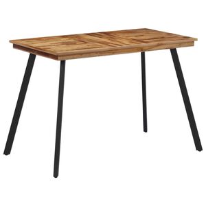 vidaXL &Tau;&rho;&alpha;&pi;&epsilon;&zeta;&alpha;&rho;ί&alpha; 120 x 62 x 76 &epsilon;&kappa;. &alpha;&pi;ό &Mu;&alpha;&sigma;ί&phi; &Xi;ύ&lambda;&omicron; Teak