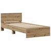 vidaXL &Sigma;&kappa;&epsilon;&lambda;&epsilon;&tau;ό&sigmaf; &Kappa;&rho;&epsilon;&beta;&alpha;&tau;&iota;&omicron;ύ Artisan Oak 75 x 190 cm &Epsilon;&pi;&epsilon;&xi;&epsilon;&rho;&gamma;&alpha;&sigma;&mu;έ&nu;&omicron; &xi;ύ&lambda;&omicron;
