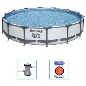 Bestway &Sigma;&epsilon;&tau; &Pi;&iota;&sigma;ί&nu;&alpha;&sigmaf; Steel Pro MAX 427 x 84 &epsilon;&kappa;.