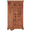 vidaXL Ντουλάπι / Ψηλός Μπουφές 50 x 30 x 100 εκ. Μασίφ Ξύλο Ακακίας