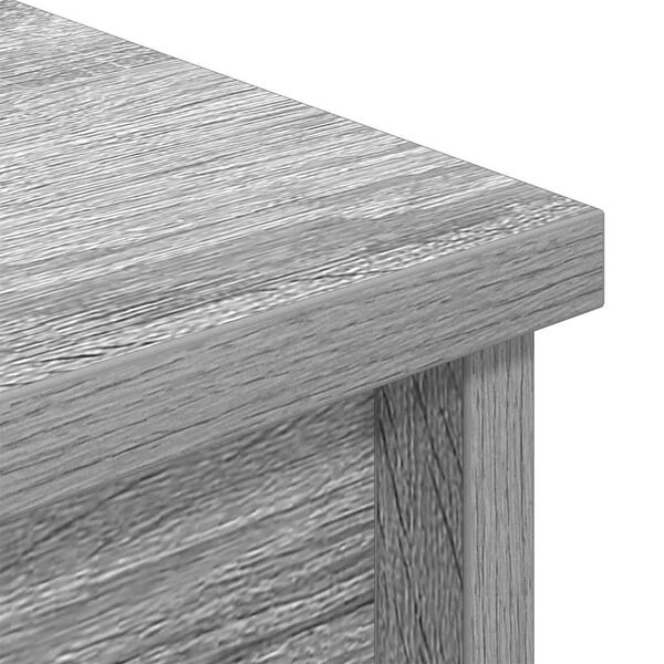 vidaXL Ντουλάπι Γκρι Sonoma 70x35x180 εκ. από Επεξεργασμένο Ξύλο