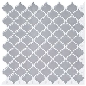 vidaXL Tile &Lambda;&alpha;&mu;&pi;&tau;ή&rho;&alpha; 10 pcs &Gamma;&kappa;&rho;&iota; 27 x 27 &epsilon;&kappa;. &Pi;&omicron;&lambda;&upsilon;&omicron;&upsilon;&rho;&epsilon;&theta;ά&nu;&eta; &kappa;&alpha;&iota; PET