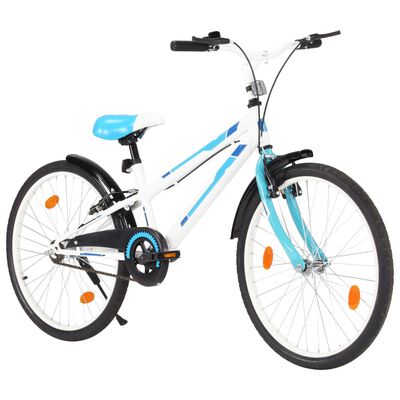 vidaXL Ποδήλατο Παιδικό Μπλε / Λευκό 24 Ιντσών