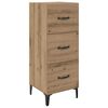 vidaXL &Pi;&lambda;&alpha;ϊ&nu;ό &gamma;&rho;&alpha;&phi;&epsilon;ί&omicron; Artisan Oak 34,5 x 34 x 90 &epsilon;&kappa;.