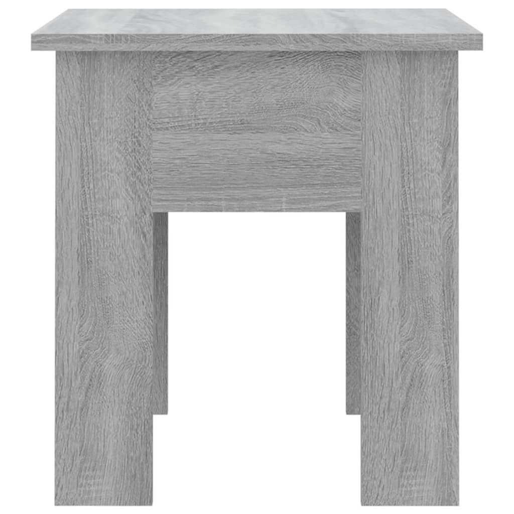 vidaXL Τραπεζάκι Σαλονιού Γκρι Sonoma 40 x 40 x 42 εκ. Μοριοσανίδα