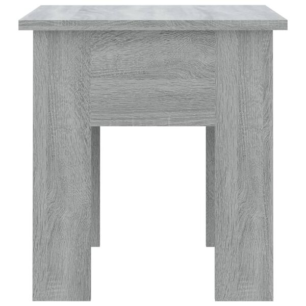 vidaXL Τραπεζάκι Σαλονιού Γκρι Sonoma 40 x 40 x 42 εκ. Μοριοσανίδα