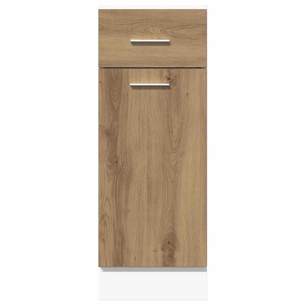 vidaXL Ντουλάπι με Συρτάρια "Lyon" από Τεχνητό Δρυ 30x46x81,5 εκ. από Μηχανικό Ξύλο