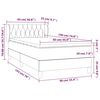 vidaXL &Kappa;&rho;&epsilon;&beta;ά&tau;&iota; Boxspring &mu;&epsilon; &Sigma;&tau;&rho;ώ&mu;&alpha; Taupe 90x190 &epsilon;&kappa;.&Upsilon;&phi;&alpha;&sigma;&mu;ά&tau;&iota;&nu;&omicron;