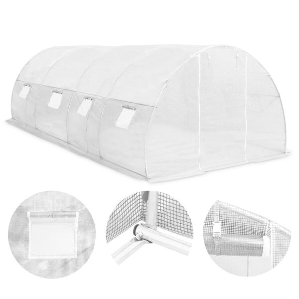 vidaXL Θερμοκήπιο 18 μ² 600 x 300 x 200 εκ.