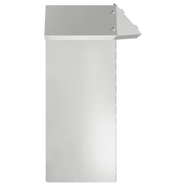 vidaXL &Phi;&rho;ά&kappa;&tau;&eta;&sigmaf; &sigma;&alpha;&lambda;&iota;&gamma;&kappa;&alpha;&rho;&iota;ώ&nu; 4 pcs &Alpha;&sigma;&eta;&mu;ί 13,5 x 13,5 x 25 &epsilon;&kappa;