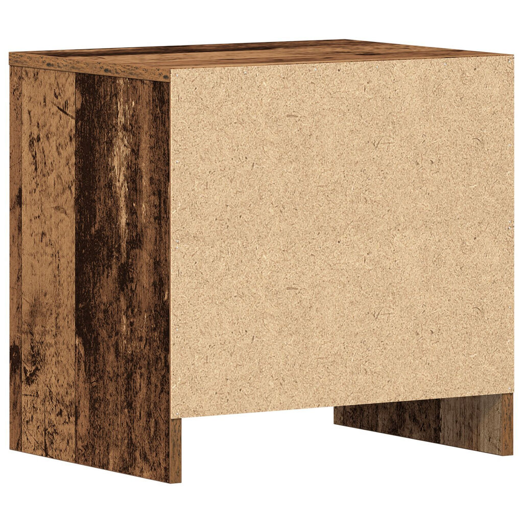 vidaXL Κομοδίνο Παλιό Ξύλο 45x34x44.5 εκ Επεξεργασμένο Ξύλο