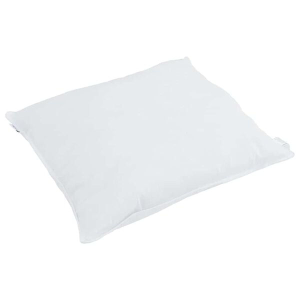vidaXL Χειμερινό Παπλωματοθήκη με μαξιλάρι 2 pcs Λευκό Φτέρος