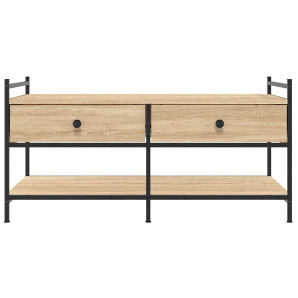 vidaXL Τραπεζάκι Σαλονιού Sonoma Δρυς 99x50x50 εκ. Επεξεργασμένο Ξύλο