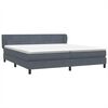 vidaXL Box Spring &Kappa;&rho;&epsilon;&beta;ά&tau;&iota; &mu;&epsilon; &sigma;&tau;&rho;ώ&mu;&alpha;&tau;&alpha; &Sigma;&kappa;&omicron;ύ&rho;&omicron; &gamma;&kappa;&rho;&iota; 180x210 cm Velvet