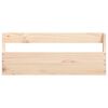 vidaXL Παπουτσοθήκες Επιτοίχιες 2 τεμ. 59x9x23 εκ. Μασίφ Ξύλο Πεύκου