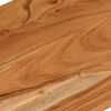 vidaXL Επιφάνεια Γραφείου Ορθογώνια 120x50x2,5 εκ. Μασίφ Ξύλο Ακακίας
