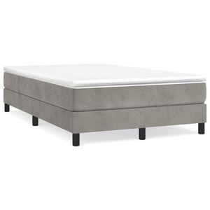 vidaXL &Kappa;&rho;&epsilon;&beta;ά&tau;&iota; Boxspring &mu;&epsilon; &Sigma;&tau;&rho;ώ&mu;&alpha; &Alpha;&nu;&omicron;&iota;&chi;&tau;ό &Gamma;&kappa;&rho;&iota; 120x200 &epsilon;&kappa;. &Beta;&epsilon;&lambda;&omicron;ύ&delta;&iota;&nu;&omicron;