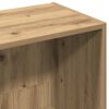 vidaXL Βιβλιοθήκη Artisan Δρυς 36x30x114 εκ. Επεξεργασμένο Ξύλο