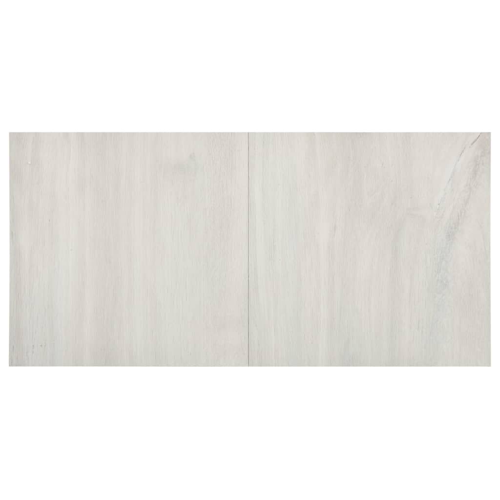 vidaXL Δάπεδο Αυτοκόλλητο Κρεμ 55 τεμ. 5,11 μ² από PVC