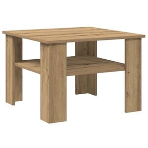 vidaXL &Tau;&rho;&alpha;&pi;&epsilon;&zeta;ά&kappa;&iota; &sigma;&alpha;&lambda;&omicron;&nu;&iota;&omicron;ύ Artisan Oak 60x60x42 cm &Kappa;&alpha;&tau;&alpha;&sigma;&kappa;&epsilon;&upsilon;&alpha;&sigma;&mu;έ&nu;&omicron; &xi;ύ&lambda;&omicron;