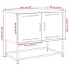 vidaXL Έπιπλο Τηλεόρασης Πράσινο Λαδί 68,5x39x60,5 εκ. από Ατσάλι