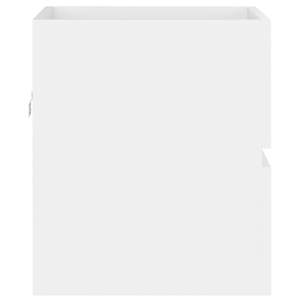 vidaXL Ντουλάπι Νιπτήρα Λευκό 41 x 38,5 x 45 εκ. Επεξεργασμένο Ξύλο